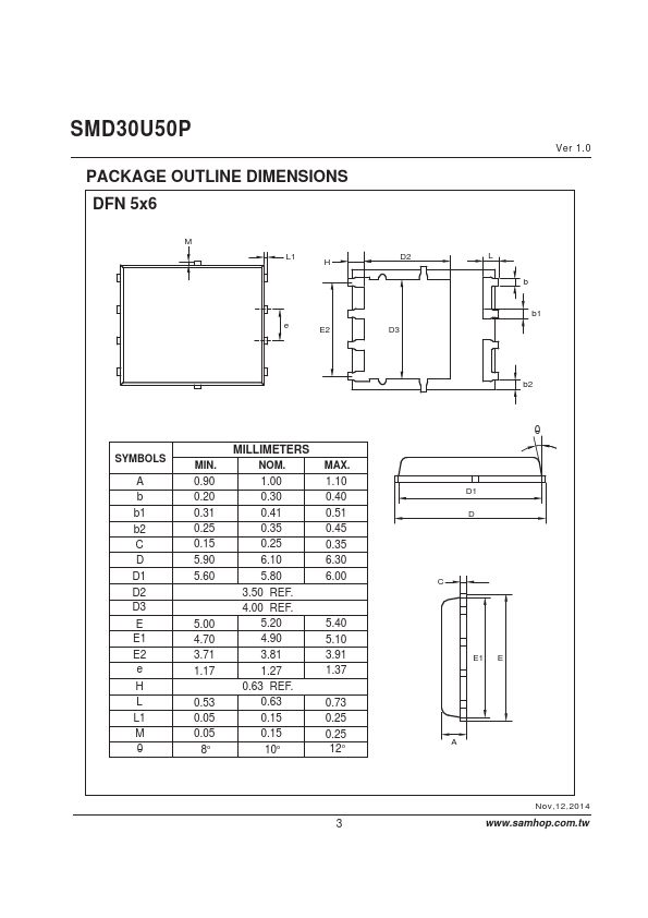 SMD30U50P