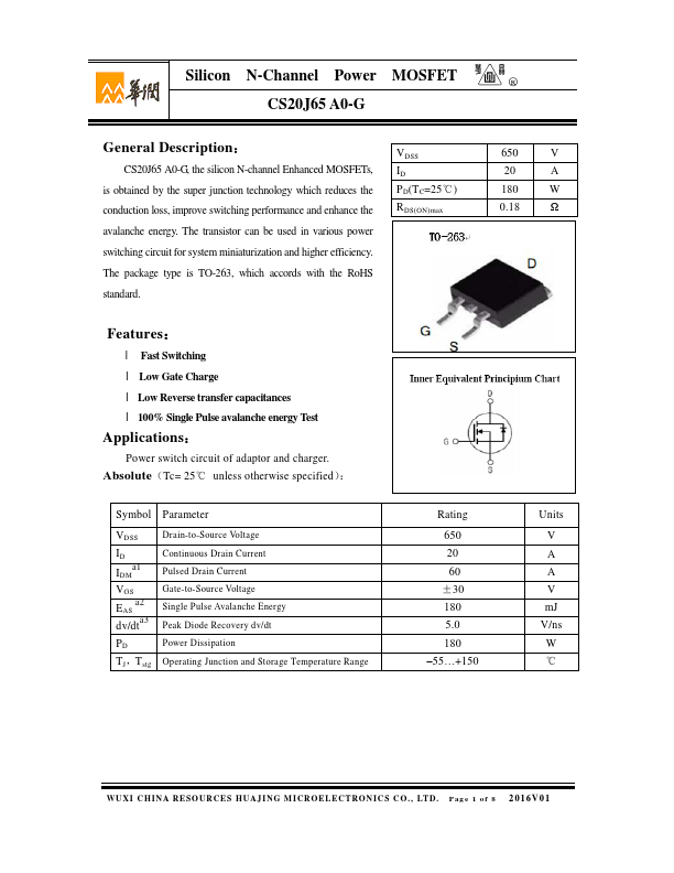 CS20J65A0-G