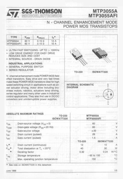 MTP3055AFI