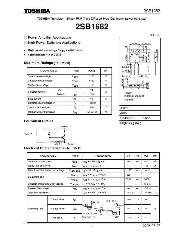 2SB1682