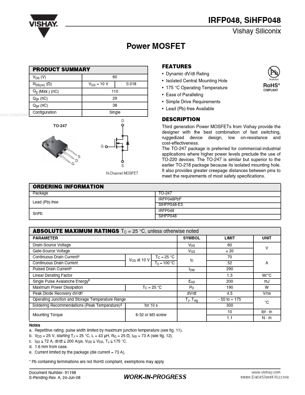 SiHFP048