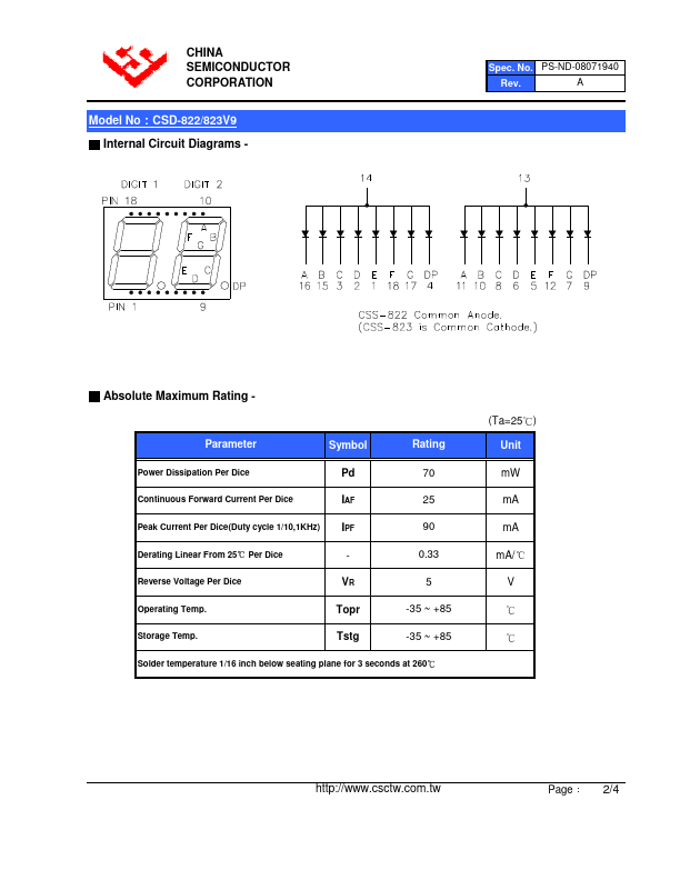 CSD-822V9