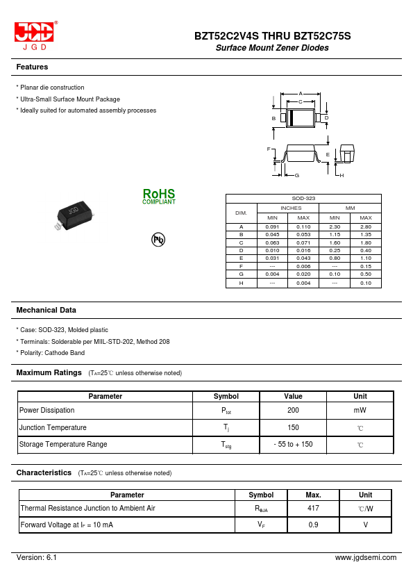 BZT52C39S