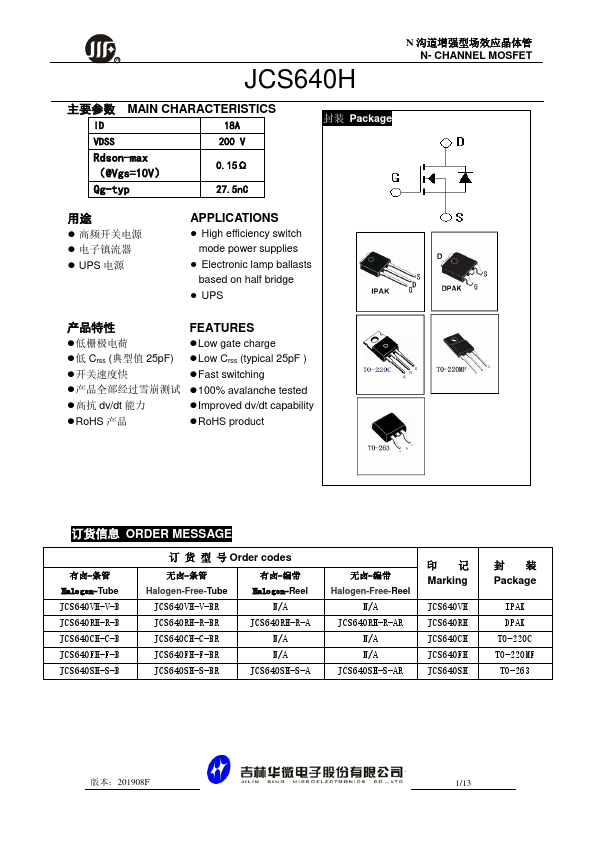 JCS640RH