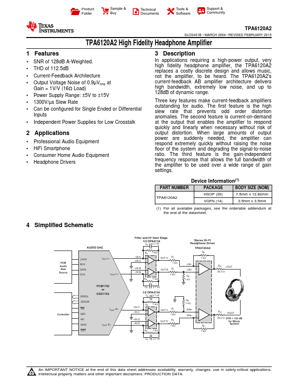 TPA6120A2