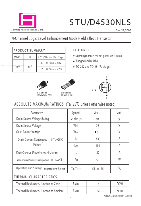 STD4530NLS