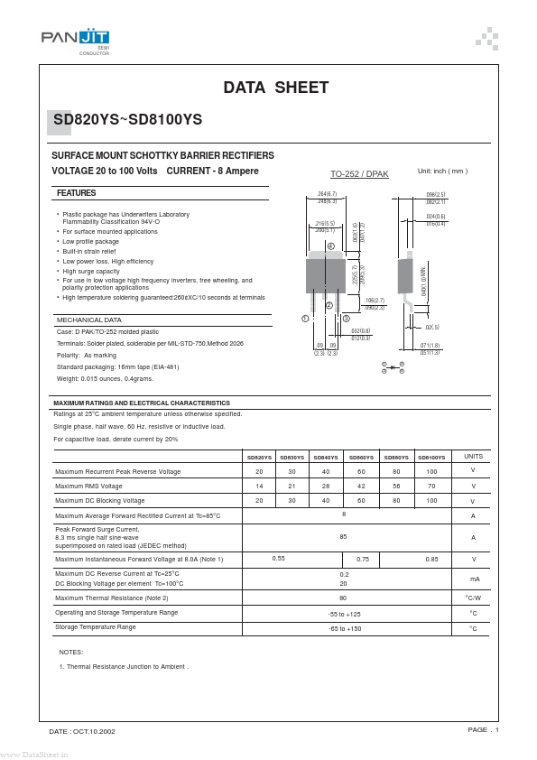 SD8100YS