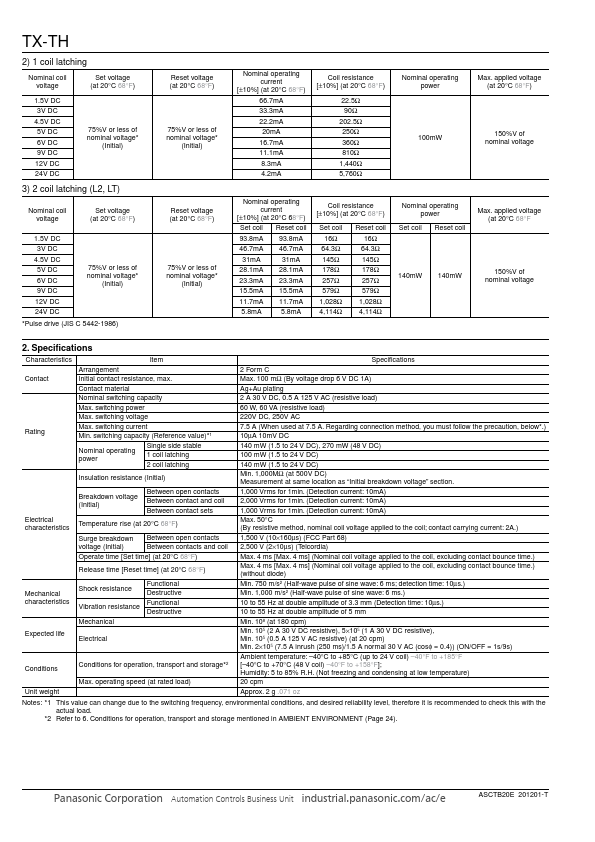 TX2SA-L-1.5V-TH