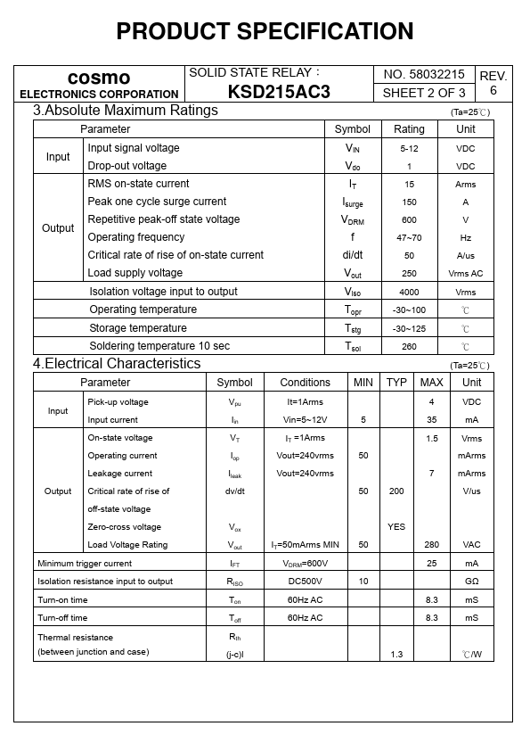 KSD215AC3