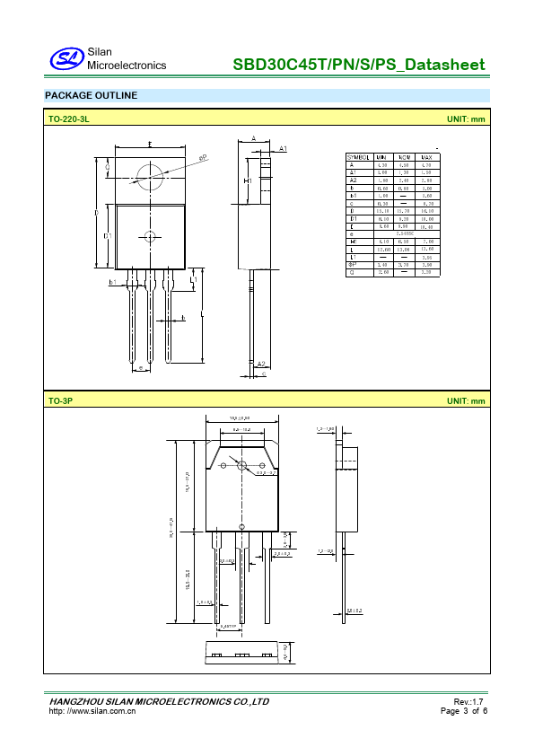 SBD30C45PN