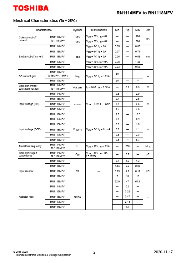 RN1114MFV