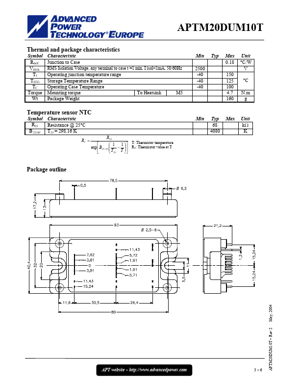 APTM20DUM10T