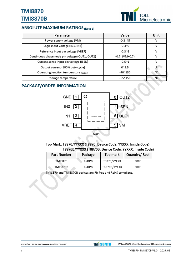 TMI8870B