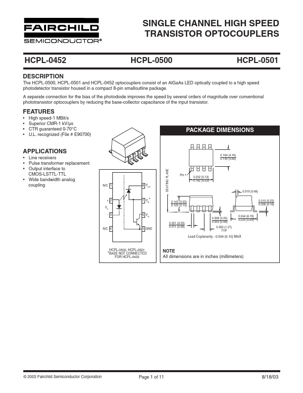 HCPL-0501