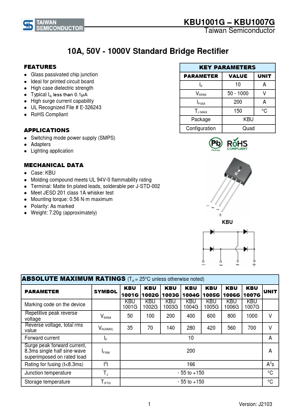 KBU1004G