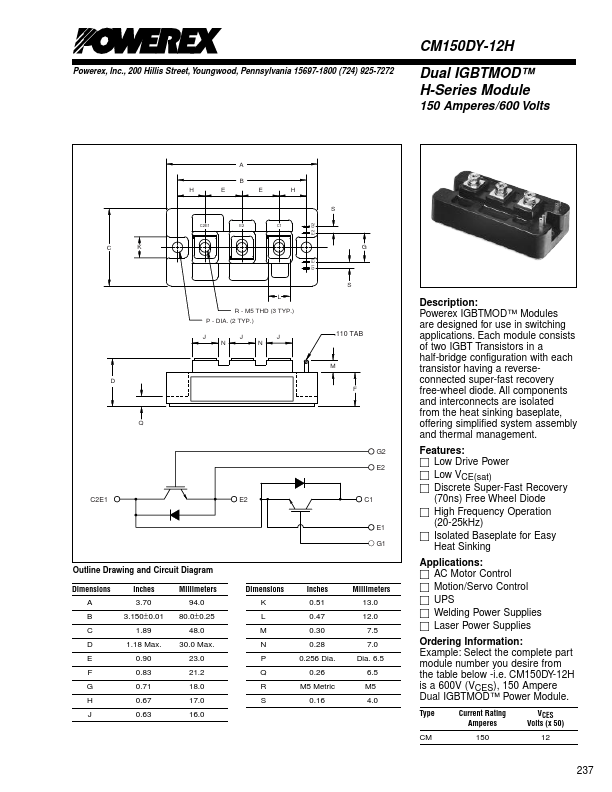 CM150DY-12H