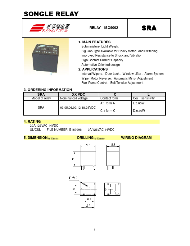 SRA-09VDC-xx