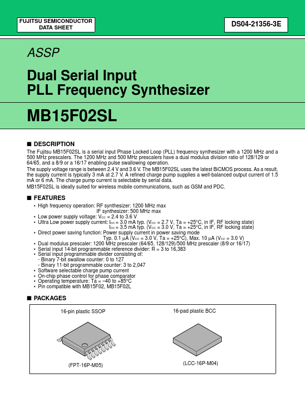 MB15F02SL