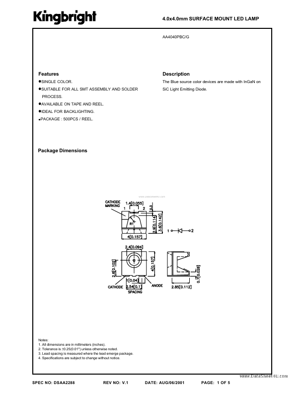 AA4040PBC