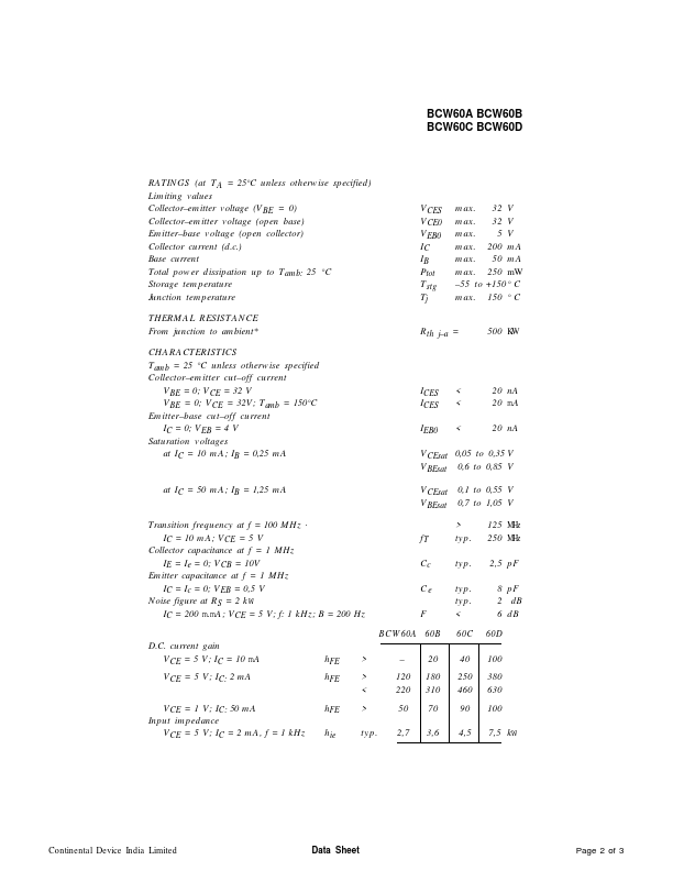 BCW60B