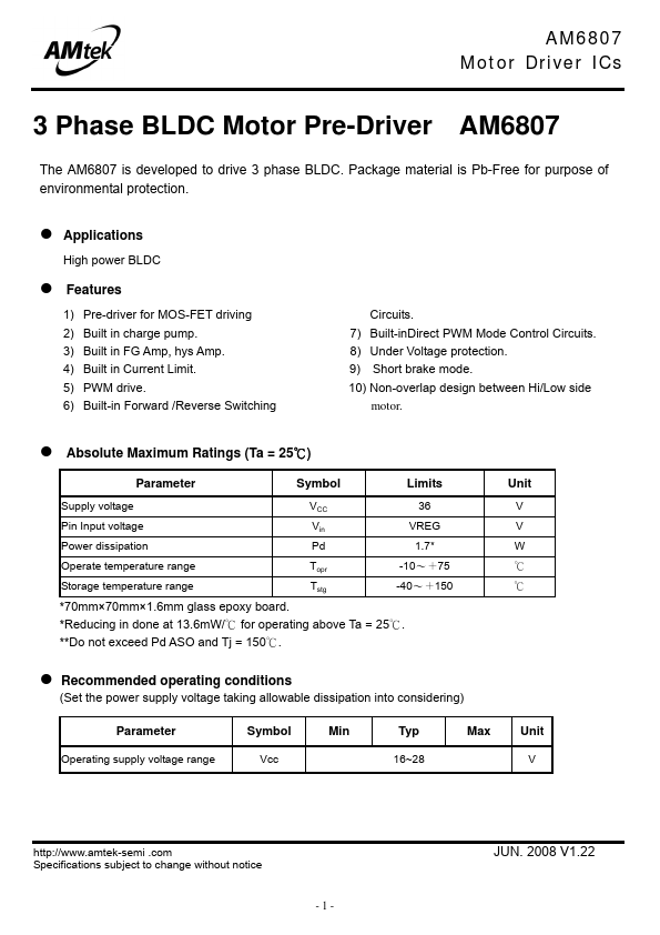 AM6807