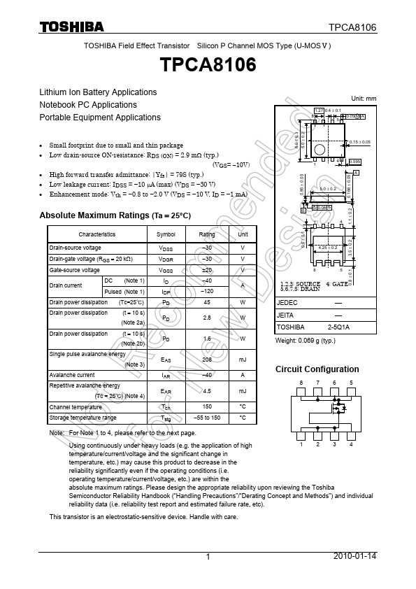 TPCA8106