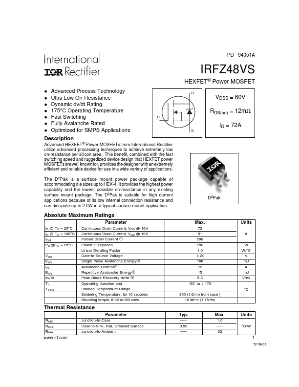 IRFZ48VS