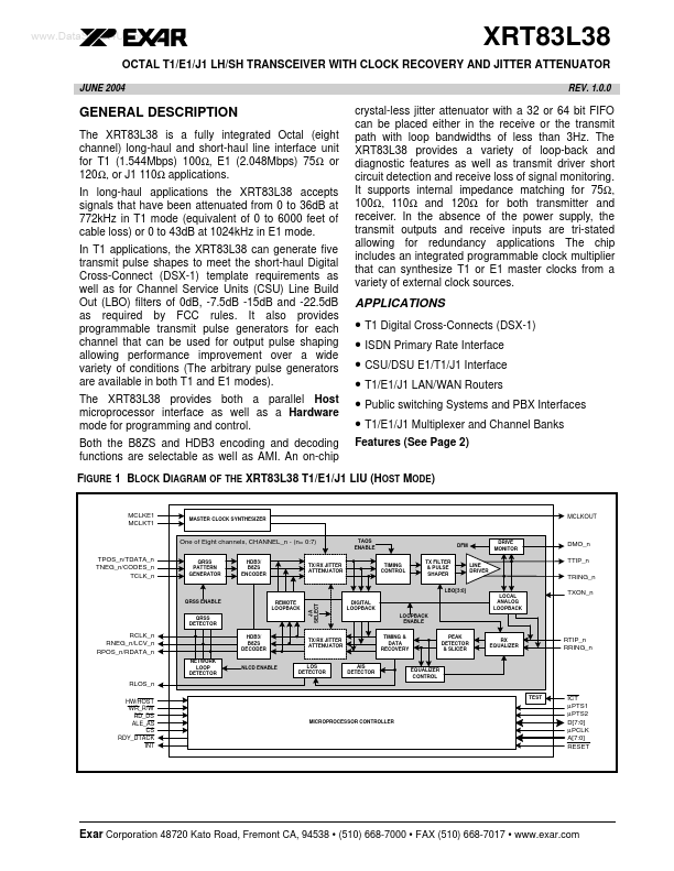 XRT83L38