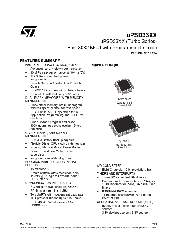 uPSD3354DV-40U6