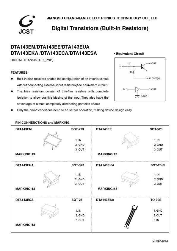 DTA143ECA