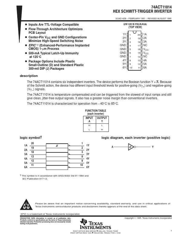 74ACT11014