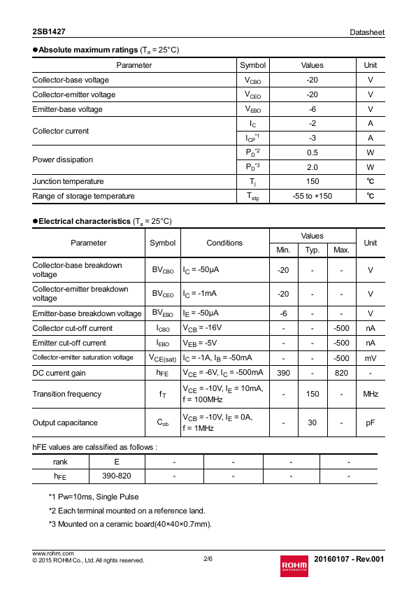 2SB1427