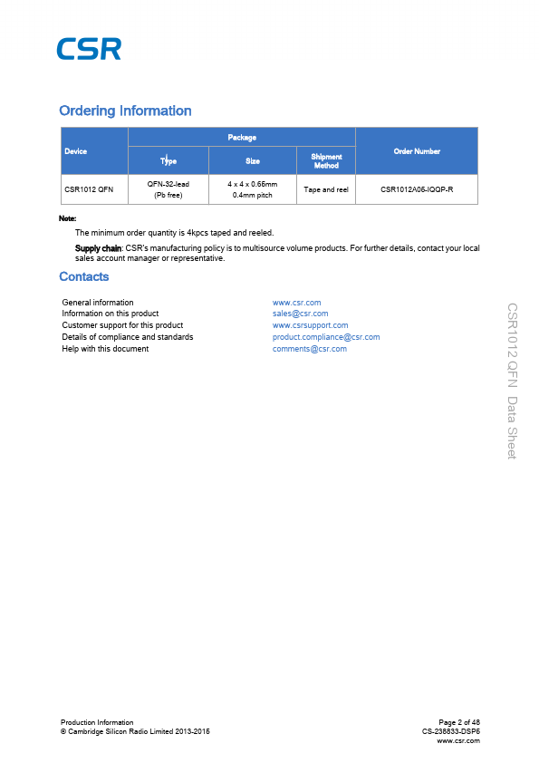 CSR1012