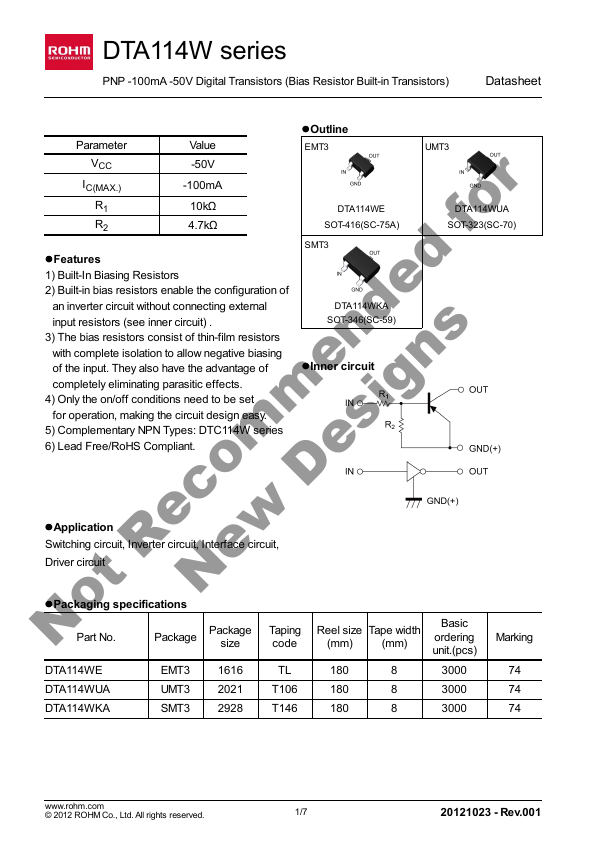 DTA114WE