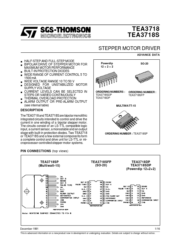 TEA3718SDP