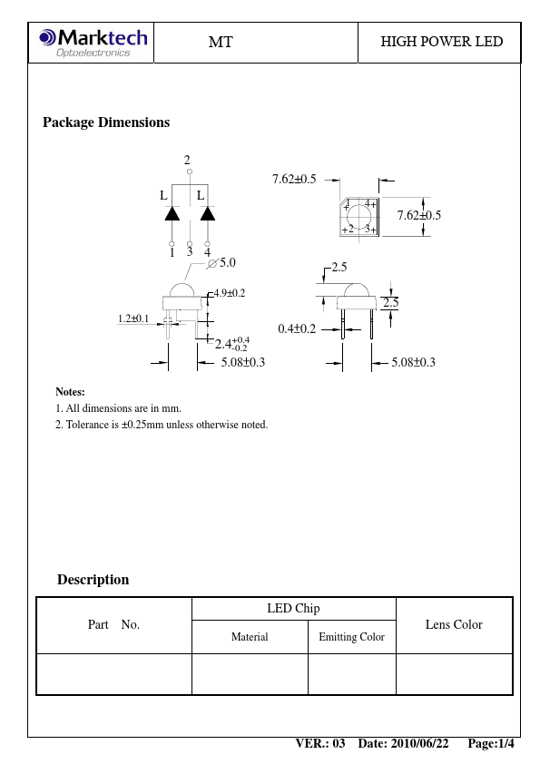 MT4P060-WN-A