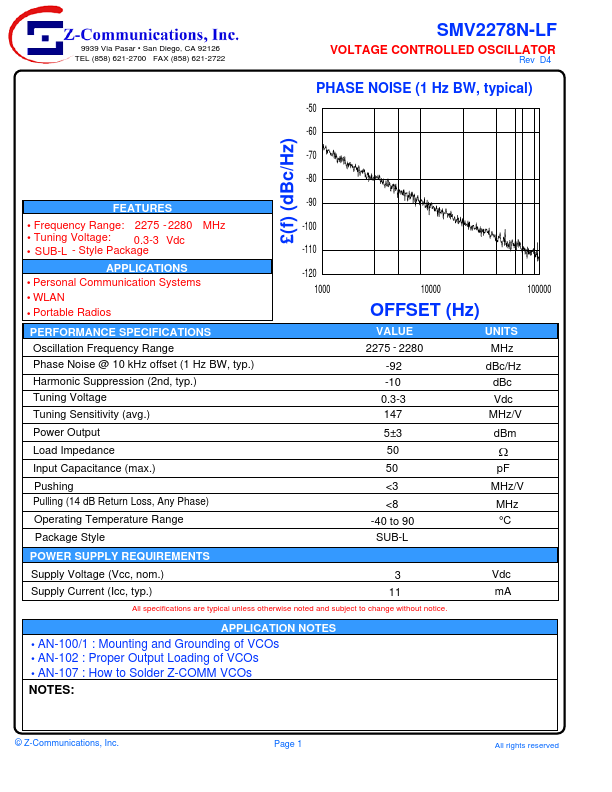 SMV2278N-LF