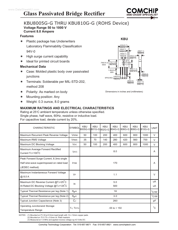 KBU8005G-G