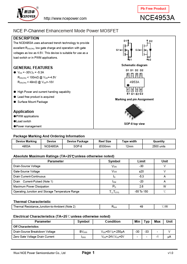 NCE4953A