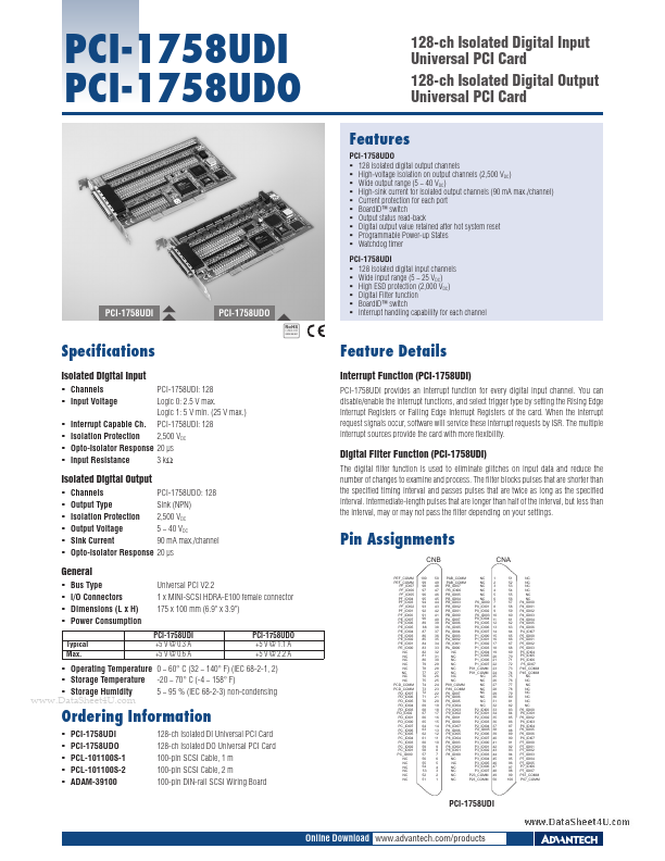 PCI-1758UDI