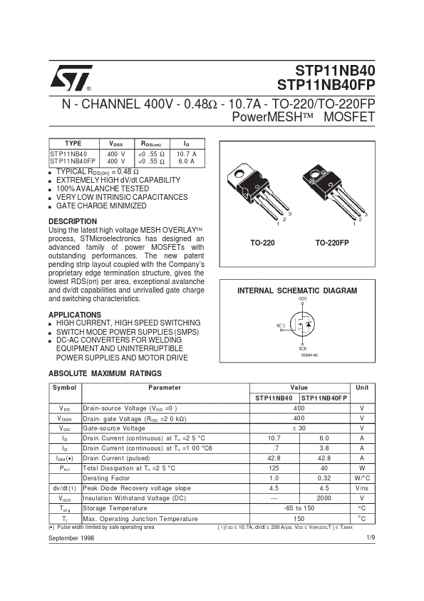 P11NB40FP