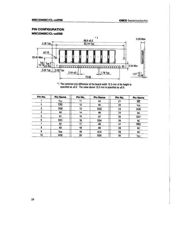 MSC23408CL-60DS8