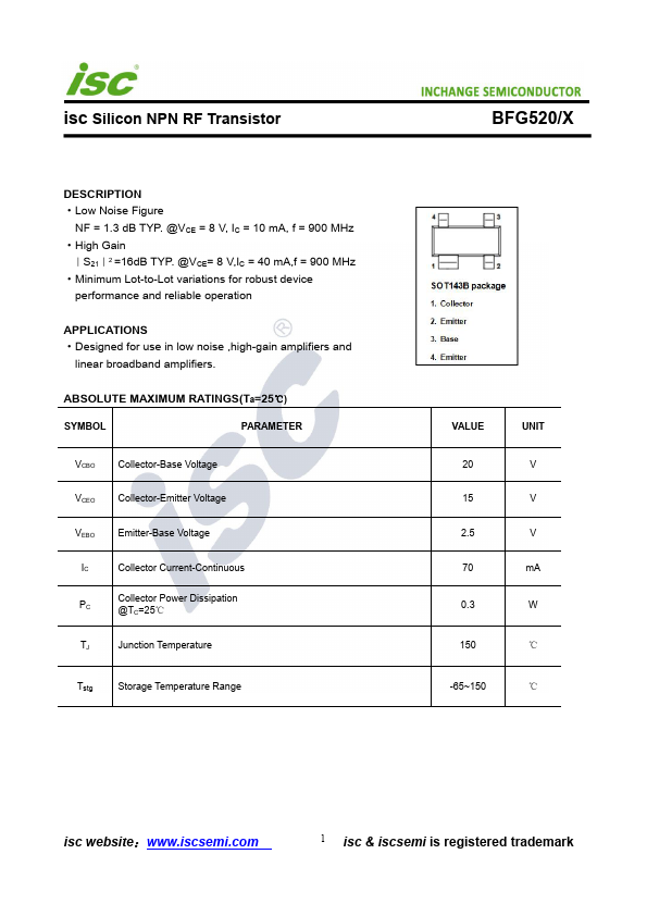 BFG520-X