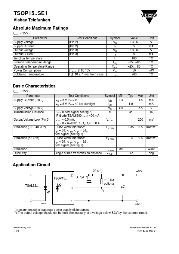 TSOP1536SE1