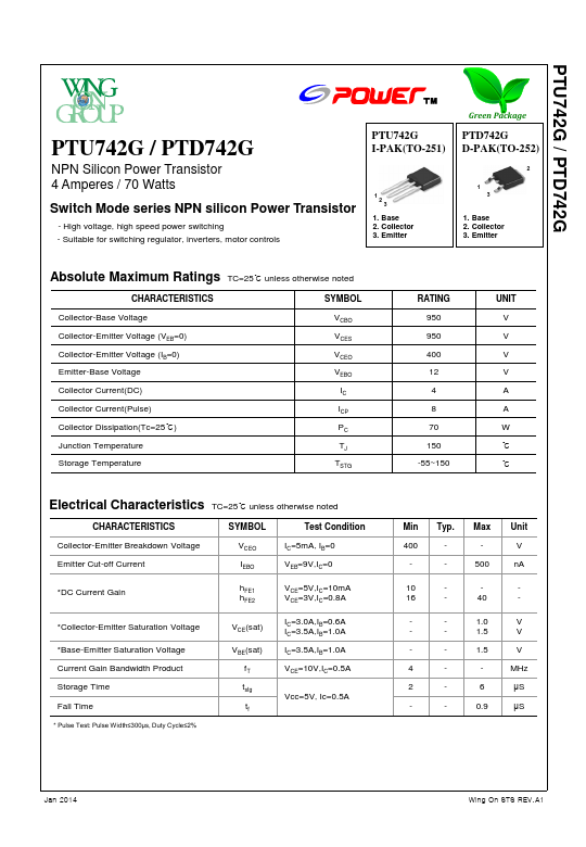 PTU742G