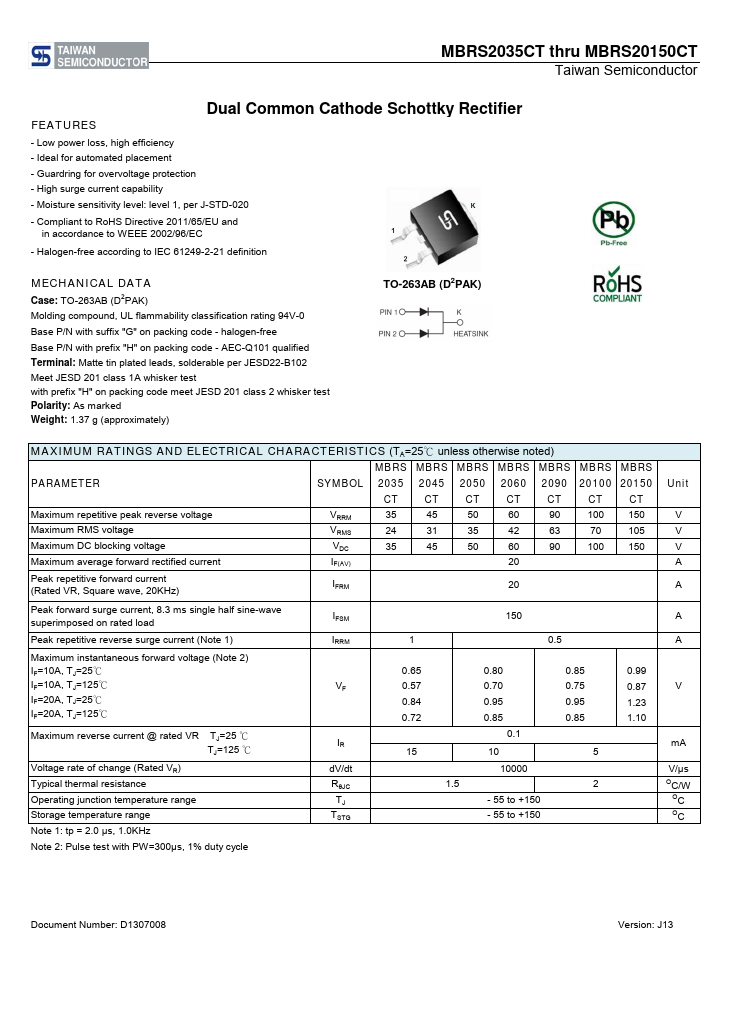 MBRS2045CT