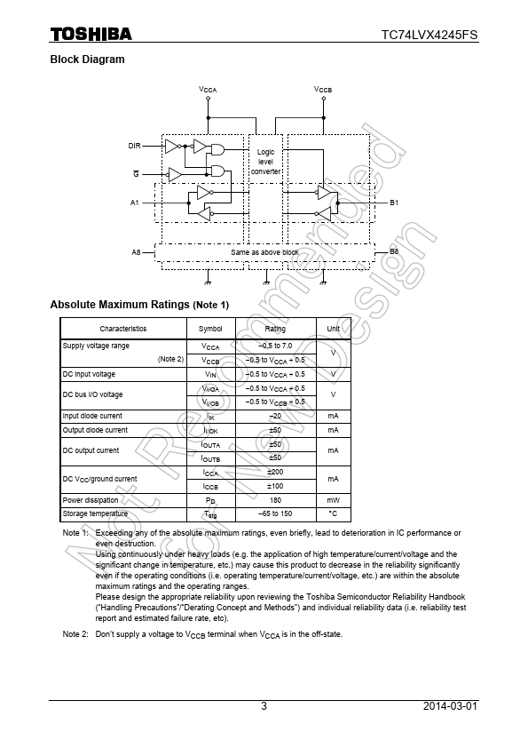 TC74LVX4245FS