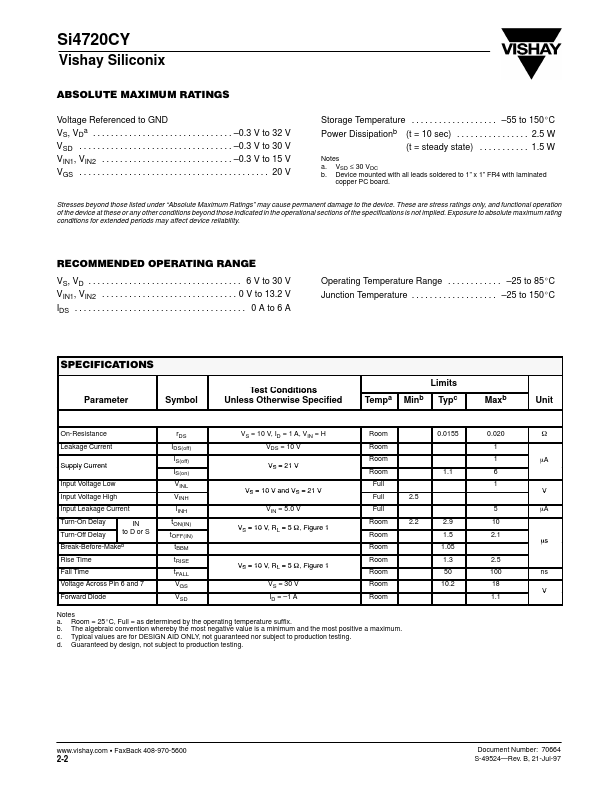 SI4720CY