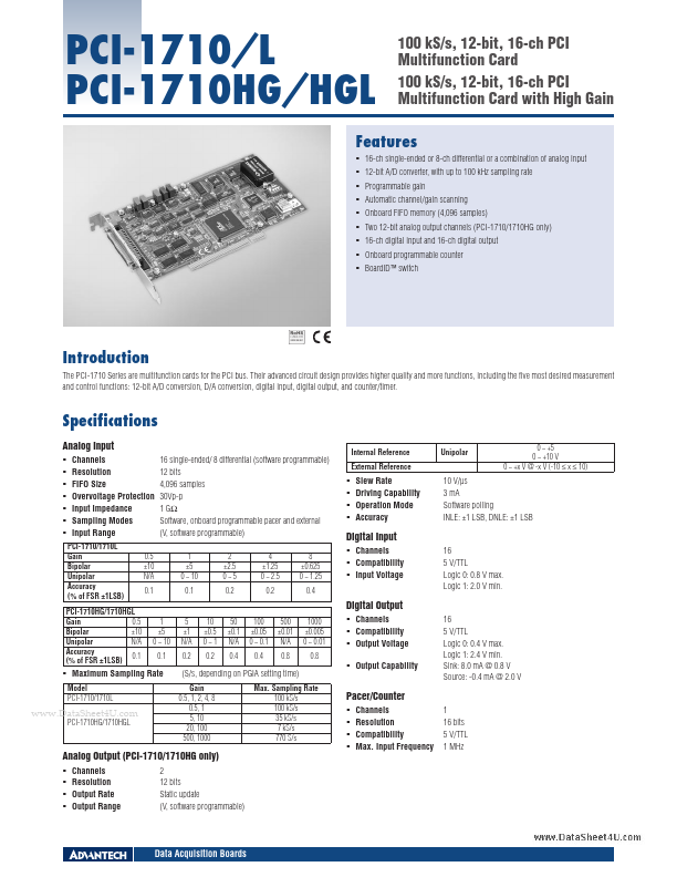 PCI-1710L