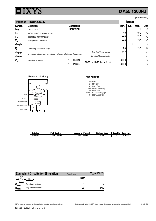 IXA55I1200HJ